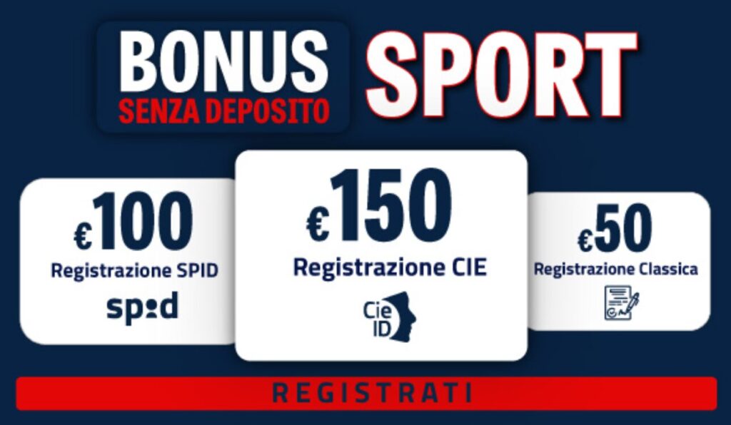 Betflag Bonus Senza Deposito Sport