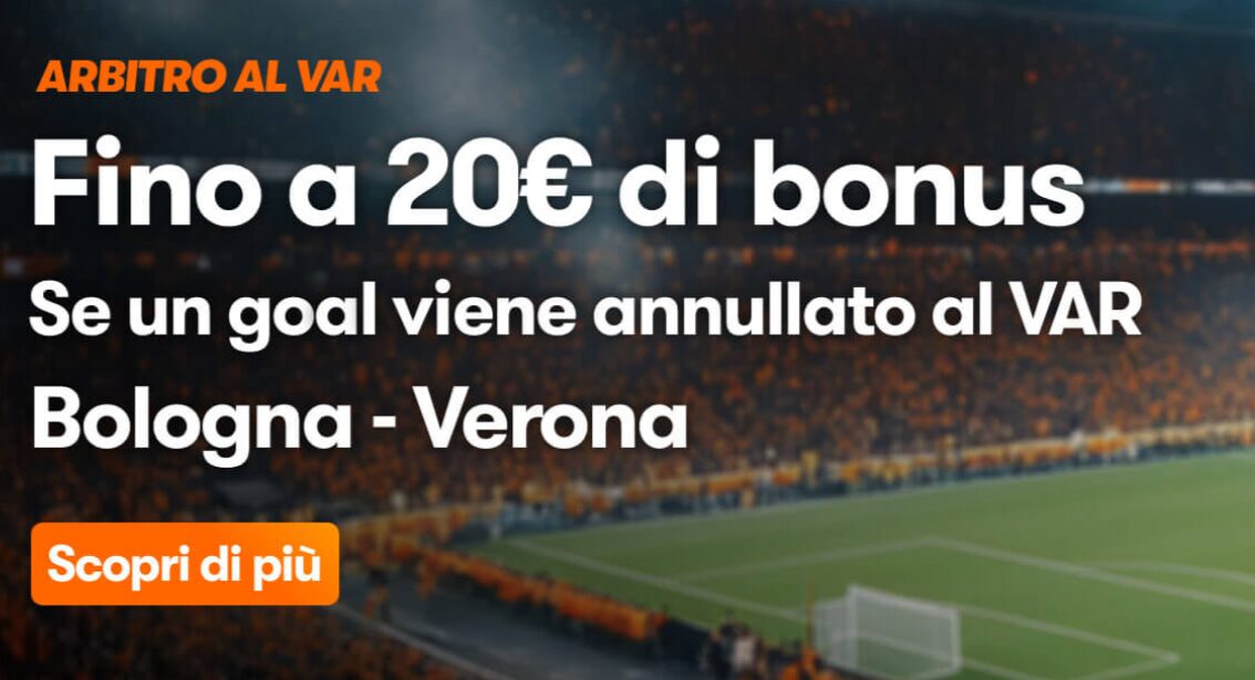 Bonus Betsson Bologna Verona