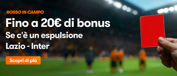 Bonus Betsson Lazio Inter