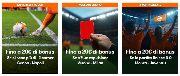 Bonus Betsson Serie A