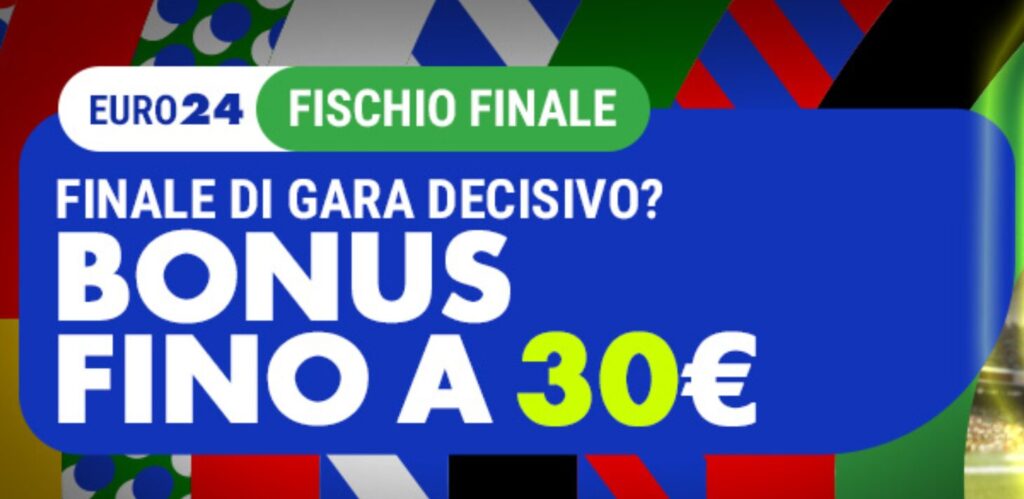 Bonus Fischio Finale Better Lottomatica