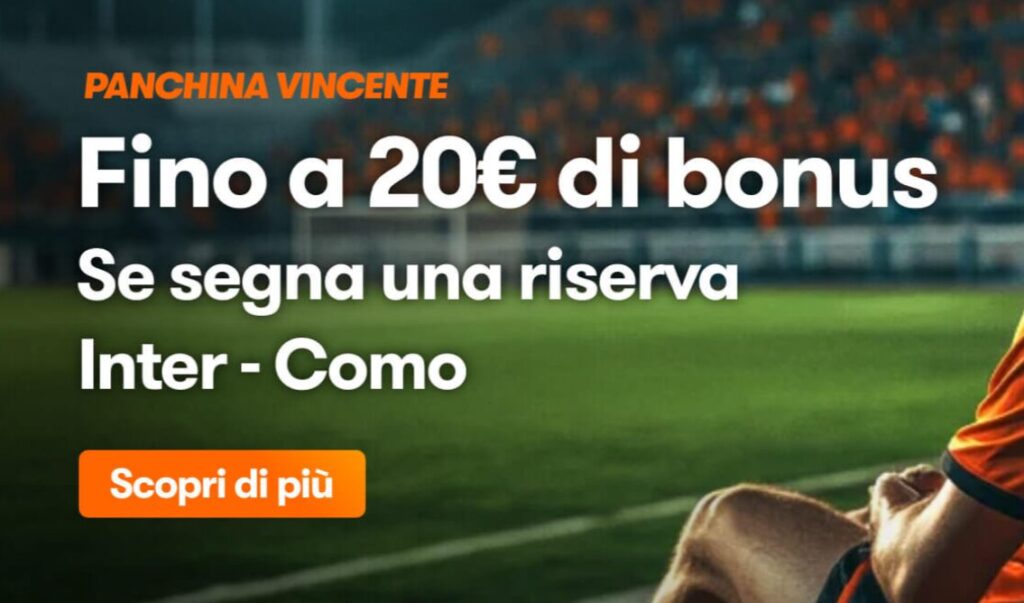 Bonus Inter Como Betsson