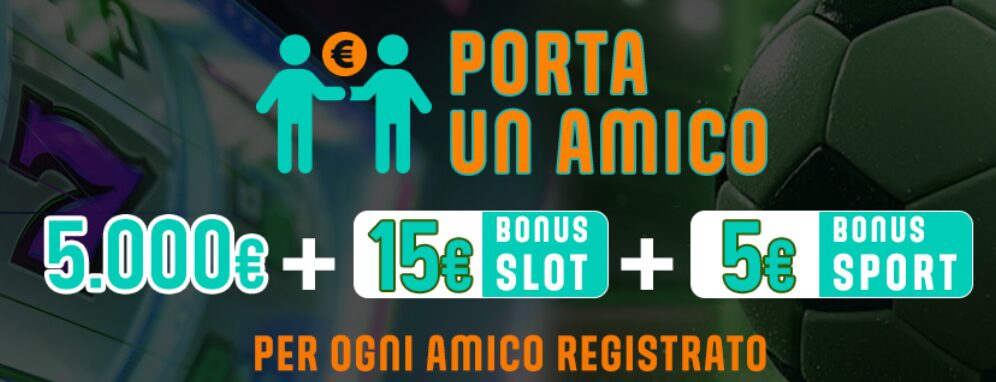 Bonus Invita un Amico Betflag