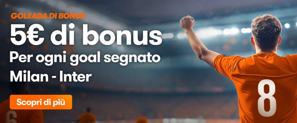 Bonus Milan Inter su Betsson