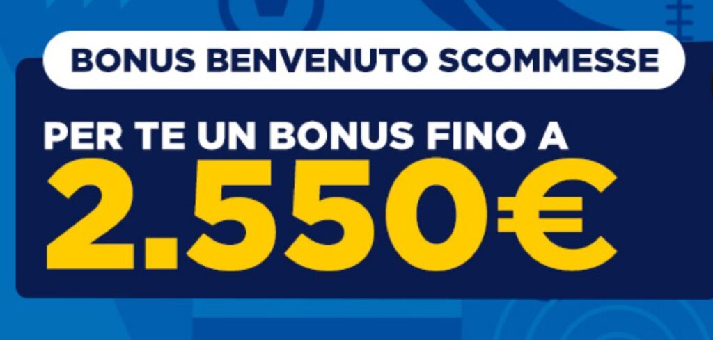 Deposita per attivare il bonus benvenuto per scommesse di Goldbet!