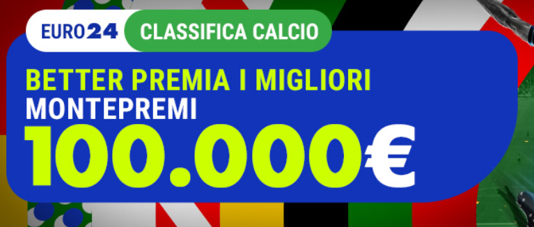 Classifica Calcio Better Lottomatica Europei