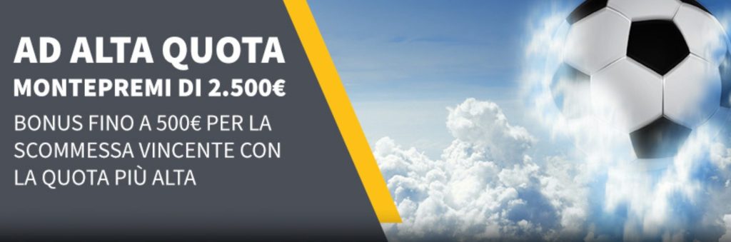 Promo Alta Quota su Planetwin365