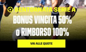 Promo Bentornata Serie A su Daznbet