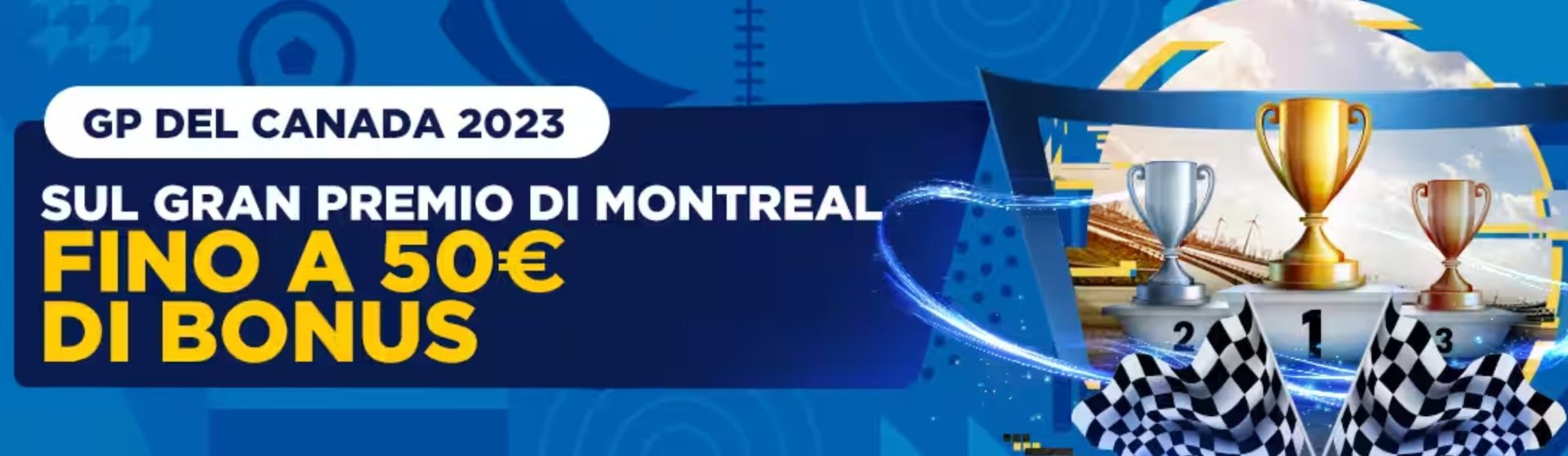 Promo Goldbet Gran Premio Montreal