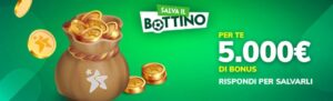 Promo Salva il Bottino su Sisal