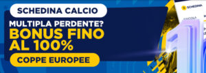 Schedina Calcio Coppe su Goldbet