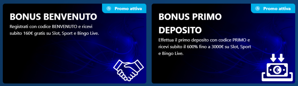 ZonaGioco Bonus di Benvenuto